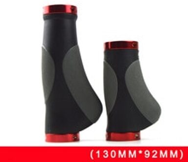 92Mm/130Mm Bike Lange/Korte Bar Grip Aluminium Fiets Grips Vervanging Stuur Twister Shifter Fiets rood