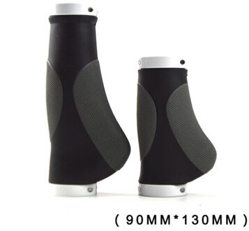 92Mm/130Mm Bike Lange/Korte Bar Grip Aluminium Fiets Grips Vervanging Stuur Twister Shifter Fiets wit