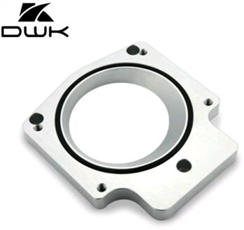 92mm Gasklephuis Spacer-4 Bout 3 Bolt Adapter Voor GM LS1 LS2 LS3 LS6 LS7 LSX GM GNE lll Zilver