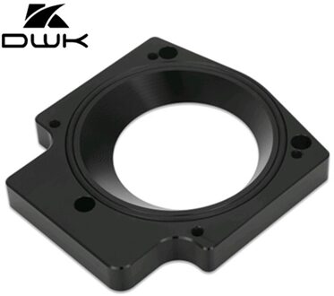 92mm Gasklephuis Spacer-4 Bout 3 Bolt Adapter Voor GM LS1 LS2 LS3 LS6 LS7 LSX GM GNE lll Zwart