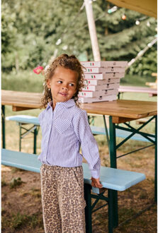 930356 shirt ls stripe - maat 110 Lila