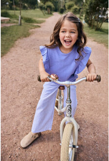 930370 wide pants striped - maat 128 Lila