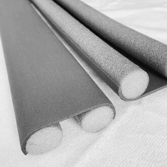93Cm Flexibele Deur Bodemafdichting Strip Guard Sealer Stopper Tochtstrip Wind Dust Blocker Protector grijs