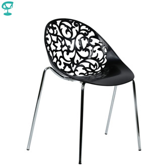 94971 Barneo N-223 Plastic Kitchen Interior Stool Chair for a Street Cafe Chair Kitchen Furniture Black free shipping in Russia