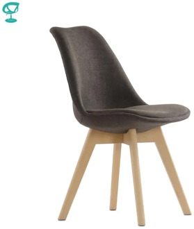 95736 Barneo N-22 kitchen chair seat fabric dark brown chair for living room table chair dining chair furniture for kitchen