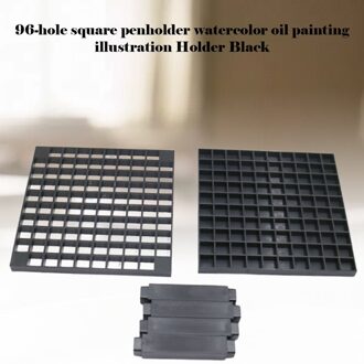 96 Gat Potlood En Borstel Kunstenaar Verwijderbare Potlood Houder Voor Pen Penselen Gekleurde Potloden Markers