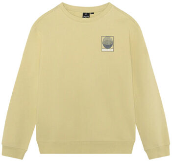 960555 loose fit sweater - maat 140 Geel