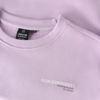 960671 loose sweater - maat 152 Lila