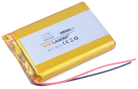 965068 3.7V 3500Mah Oplaadbare Li-Polymer Li-Ion Batterij Voor E-Book Vedio Power Bank Tablet Pc Mobiele Dvd speaker 955070