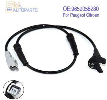 9659058280 Front Links En Rechts Abs Wheel Speed Sensor Voor Peugeot 307 308 408 Citroen C4 96353847,454588,0265007423,4545K3
