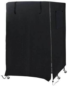 97*60*130Cm Vogelkooi Cover Zonnescherm Vogelkooi Luifel Goede Nacht Vogelkooi Cover Vogel Parrot Nesten cover Licht Proof Kooi Cover zwart