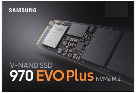 970 EVO Plus M.2 SSD 250GB Interne SSD Zwart