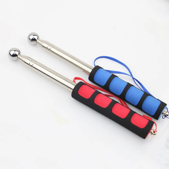 98cm/130cm Empty Drum Hammer Tools Inspection Hammer Retractable Tile Bell Hammer EDC Self defense Tool Personal Safety Tool