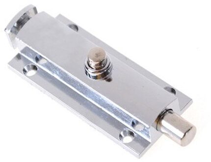 98X30X13Mm 406 Home Deur Window Security Bolt Lock Knop Open Type Chrome Plated Zinklegering roest-Proof Duurzaam