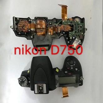 99%New complete Top cover assy with dial mode and control panel Repair part For Nikon D750 SLR