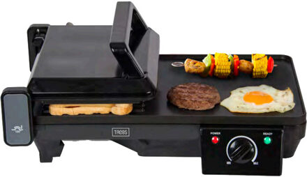 99346 3-in-1 Contactgrill en Bakplaat Zwart