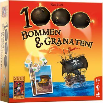 999 Games 1000 Bommen & Granaten! Dobbelspel