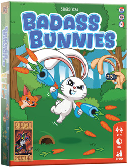 999 Games Badass Bunnies - Kaartspel