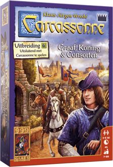 999 Games Carcassonne: Graaf, Koning en Consorten bordspel Multikleur