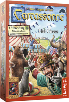 999 Games Carcassonne: Het Circus bordspel Multikleur