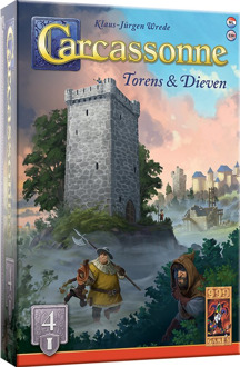 999 Games Carcassonne - Torens & Dieven Uitbreiding (2025)