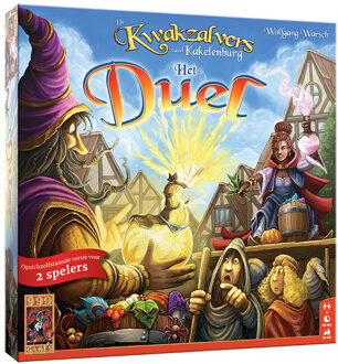 999 Games De kwakzalvers van kakelenburg: het duel - bordspel