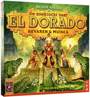 999 Games De Zoektocht naar El Dorado: Gevaren & Muisca Bordspel