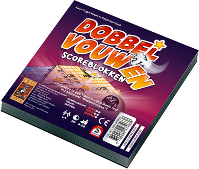 999 Games Dobbel Vouwen - Scoreblokken