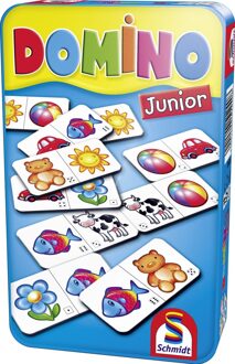 999 Games Domino junior in tin box pocketeditie