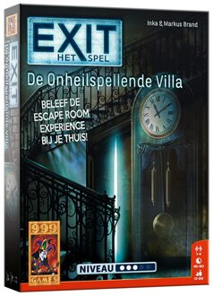 999 Games EXIT - De Onheilspellende Villa - Breinbreker - 12+