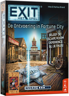 999 Games EXIT - De Ontvoering in Fortune City Gezelschapsspel