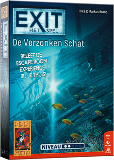 999 Games EXIT - De Verzonken Schat denkspel denkspel - 000