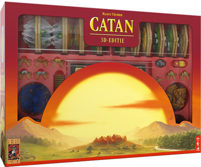 999 Games Gezelschapsspel Catan 3d (Nl)