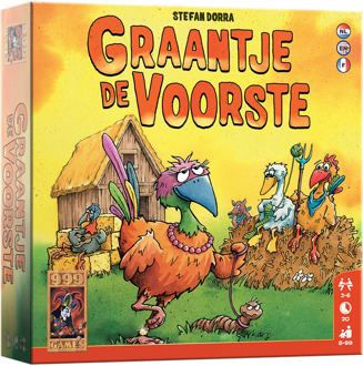 999 Games Graantje de Voorste - Kaartspel