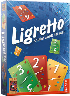 999 Games kaartspel Ligretto blauw (NL)