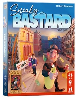 999 Games kaartspel Sneaky Bastard junior 86-delig (NL)