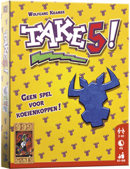 999 Games kaartspel Take 5! karton geel 105-delig (NL) Multikleur