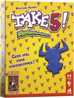 999 Games kaartspel Take 5! karton geel 105-delig (NL) Multikleur
