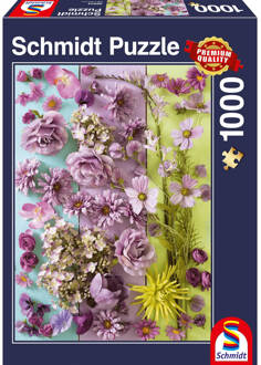 999 Games Legpuzzel Violette Bloesems 37,3 X 27,2 Cm 1000 Stukjes