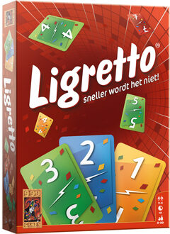 999 Games Ligretto Spel Rood