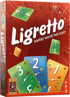 999 Games Ligretto Spel Rood