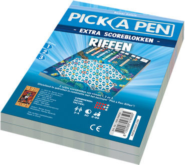 999 Games Pick a Pen Riffen - Scoreblokken