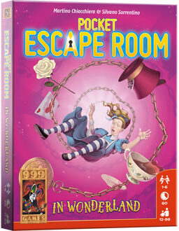 999 Games Pocket Escape Room: In Wonderland Kaartspel