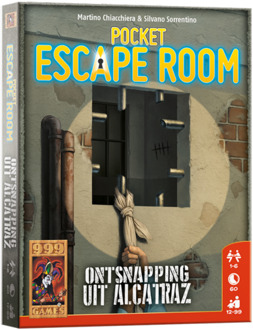 999 Games Pocket Escape Room Ontsnapping uit Alcatraz