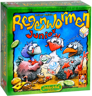 999 Games Regenwormen Junior - Dobbelspel