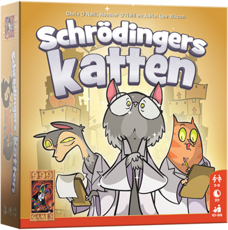 999 Games Schrödinger's Katten - Blufspel