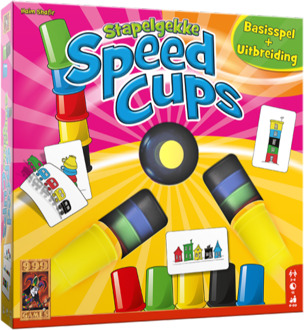 999 Games Stapelgekke Speed Cups - 6 Spelers - Actiespel