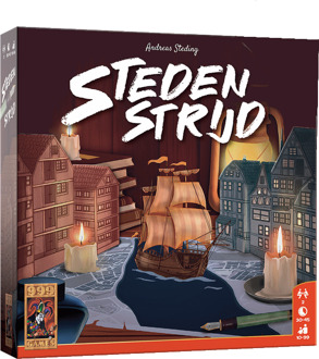 999 Games Stedenstrijd - Bordspel