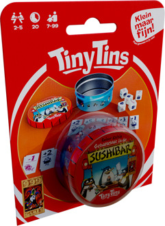 999 Games Tiny Tins - Geharrewar in de Sushibar - Dobbelspel