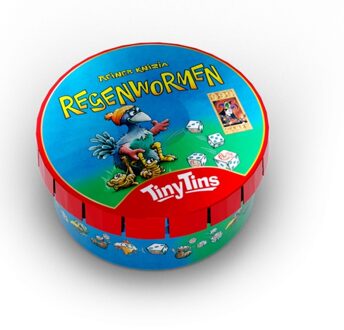 999 Games Tiny Tins - Regenwormen spel